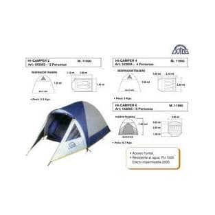 Carpa hi camper XR 2 personas Doite