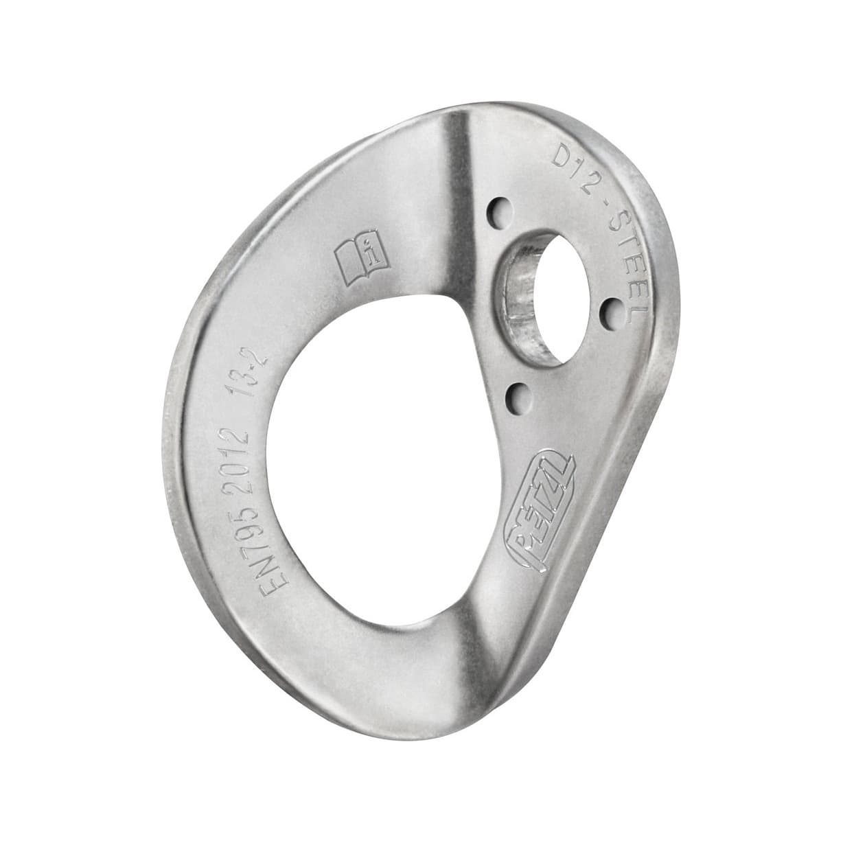 Chapa 10 acero Petzl